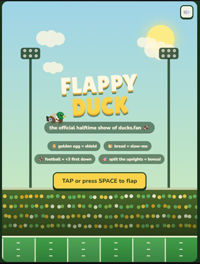 Flappy Duck game